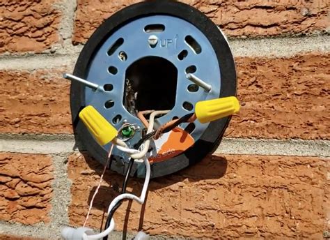 installing ring floodlight on square junction box|ring flood box installation.